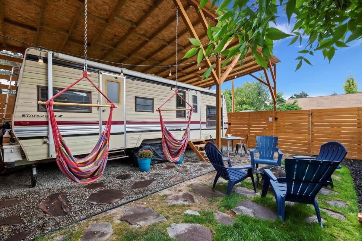#Stayinmydistrict Twin Falls Backyard Glamper Eksteriør bilde